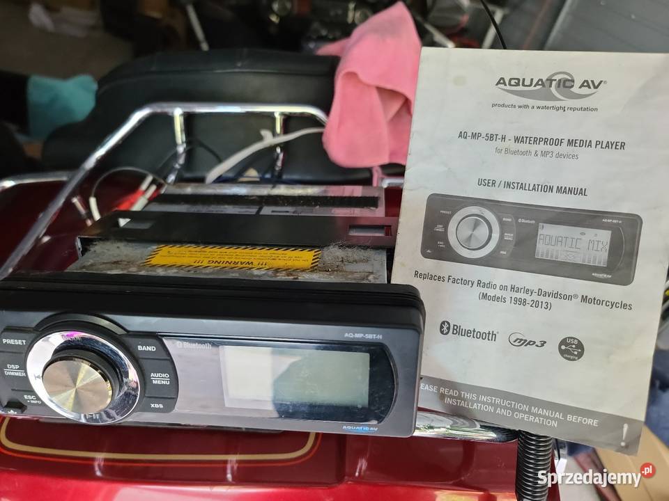 Radio aquatic av wzmacniacz hogtunes harley Kutno