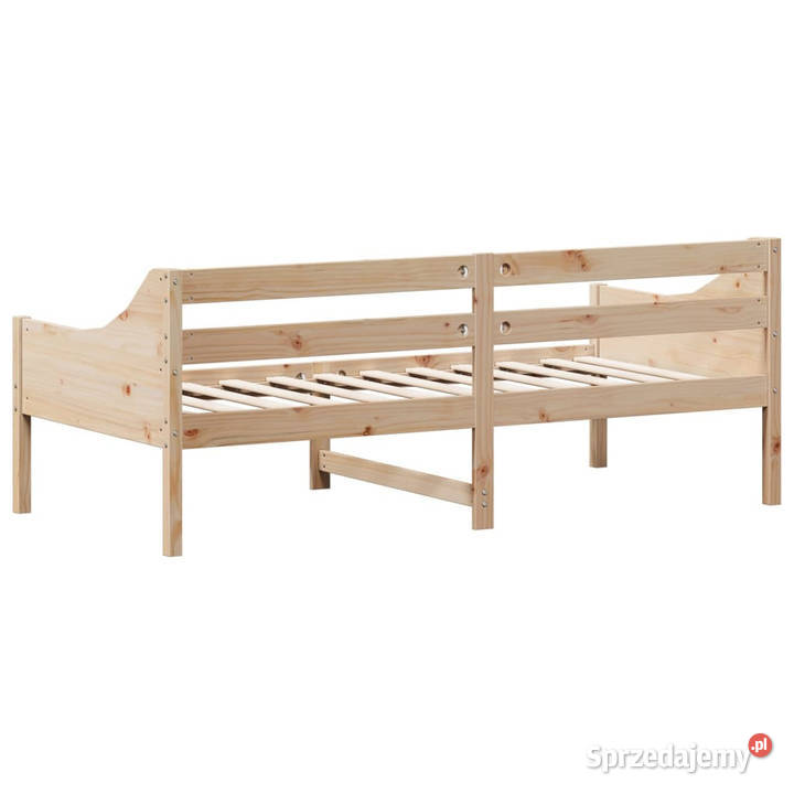 Łóżko dzienne lite drewno sosnowe 75x190 76cm mazowieckie Warszawa sprzedam