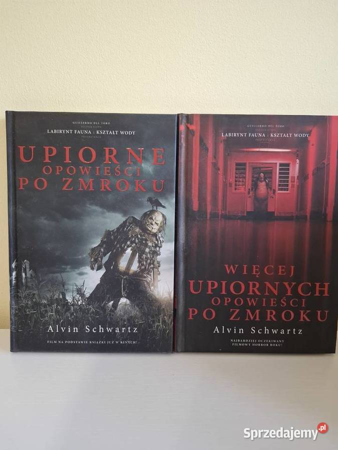 Zestaw 2 książek Upiorne opowieści zmroku dolnośląskie Kamienna Góra