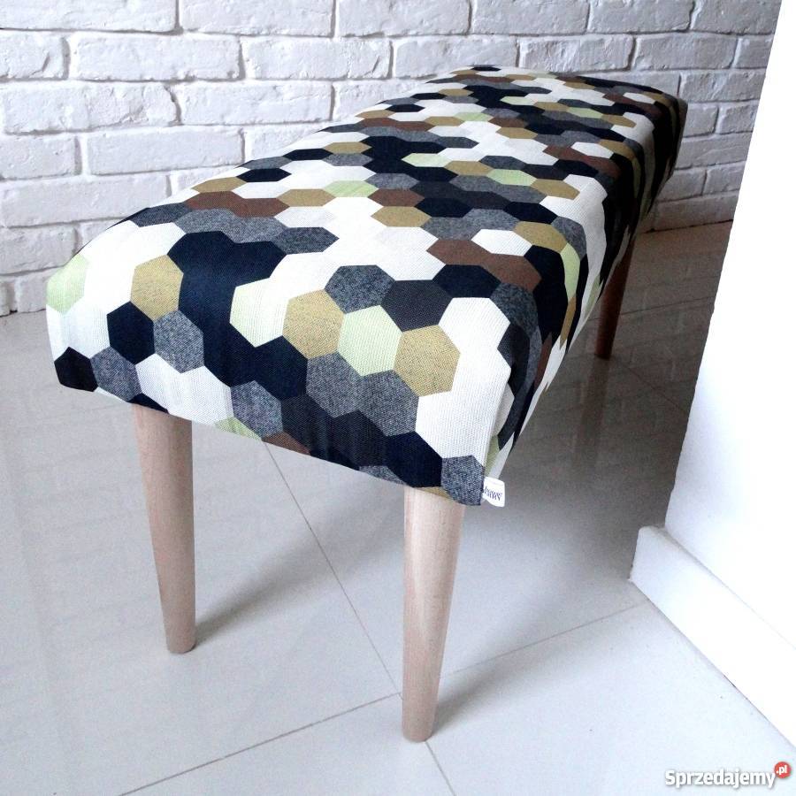 Ławka ławeczka pufa plaster miodu na wymiar 30cm łódzkie Łódź