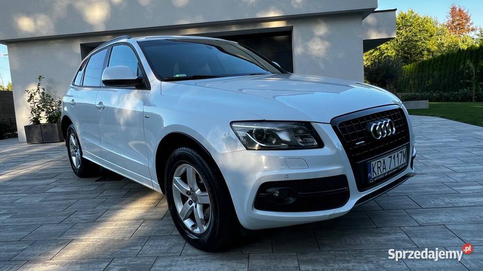 Audi Q5 krajowy bezwypadkowy pełny serwis SLine Kraków