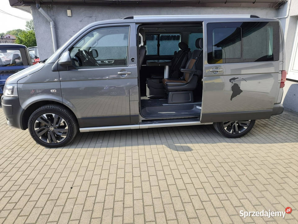 Volkswagen Multivan PAN AMERICANA doinwestowany relingi dachowe łódzkie Zgierz