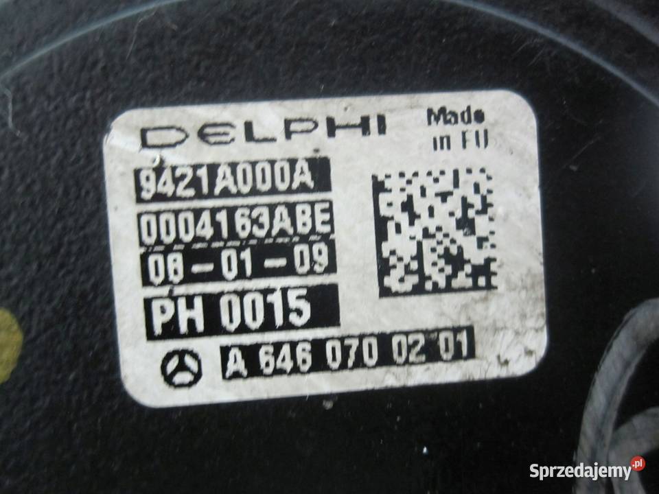 MERCEDES W203 W204 22 CDI 646811 pompa wtryskowa Kielce