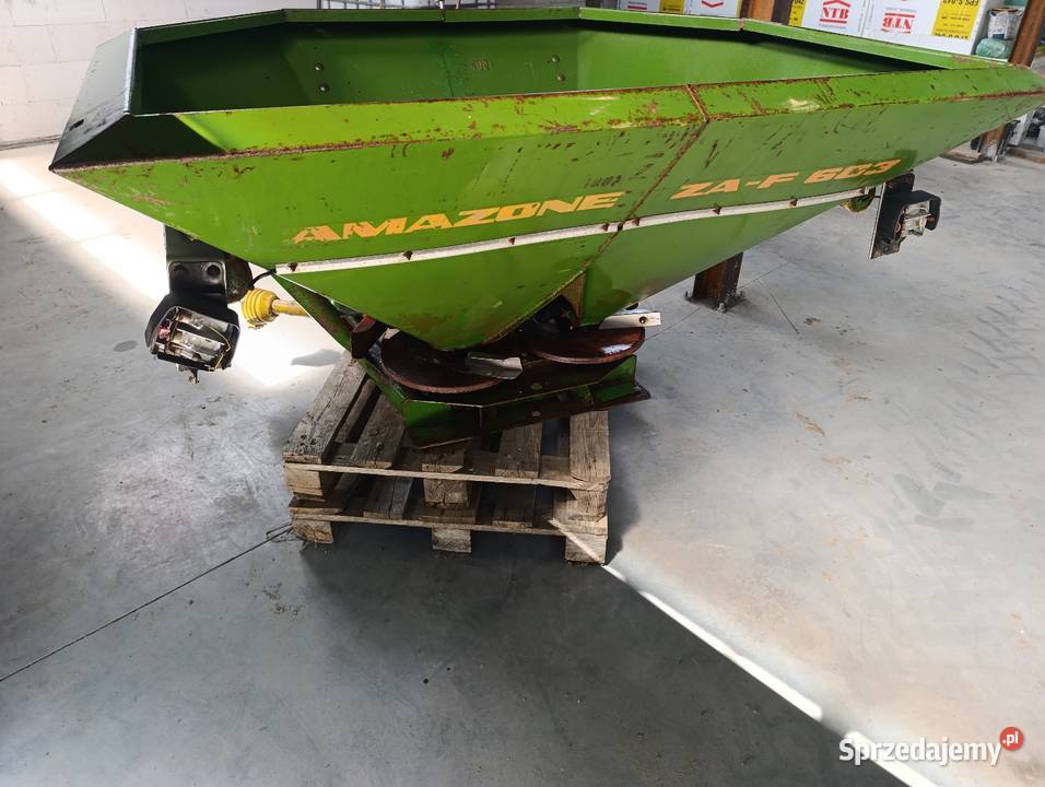Rozsiewacz Amazone ZAF 603 ZAF603 600 nawozu Wólka Abramowska