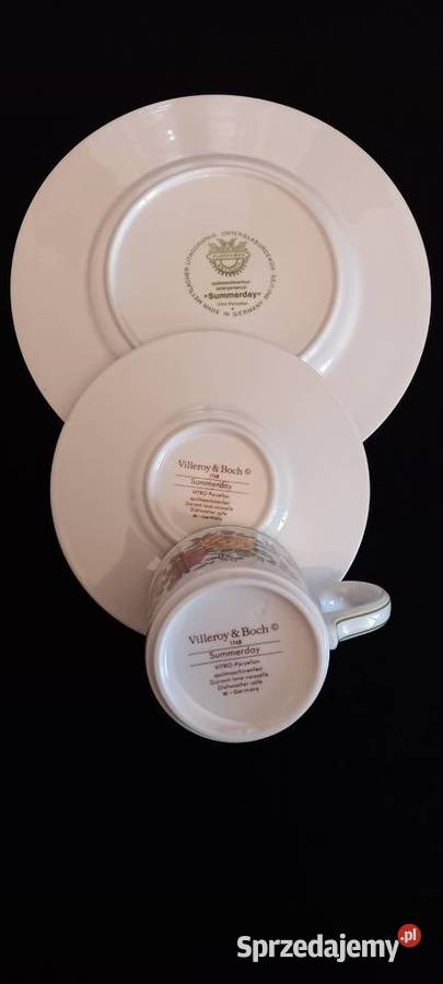 Serwis kawowy 12 os Villeroy Boch Summerday Chełm