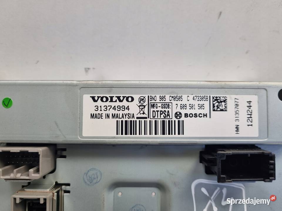 Volvo V60 I S60 II XC60 I EKRAN NAWIGACJI Liczniki i zegary Chełm