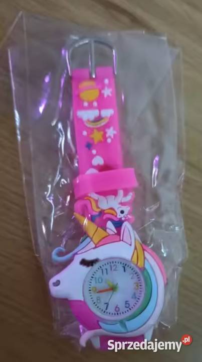Zegarek uroczy dziewczynki różowy Damskie Łęczna