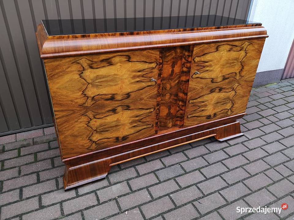 Komoda Pomocnik ARTDECO Orzech Stara Antyk wielkopolskie Swarzędz sprzedam