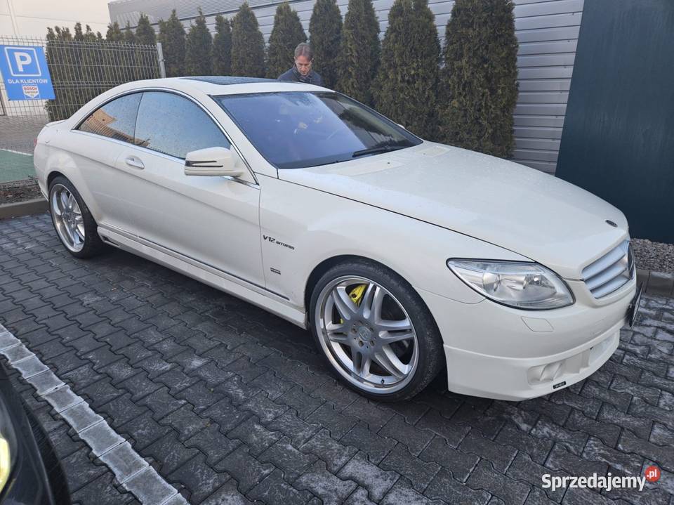 Mercedes Benz W216 CL 600 V12 Brabus Pakiet T13 lubelskie Głusk