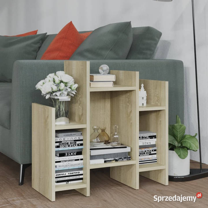 Szafka boczna dąb sonoma 60x26x60 materiał Pozostałe