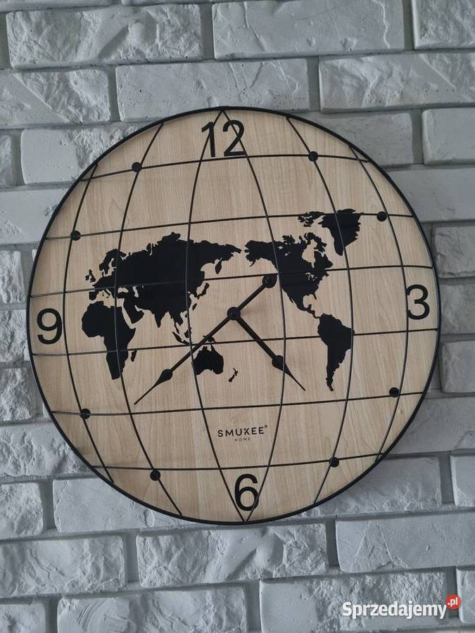 Zegar ścienny XL 3D rustykalna tarcza 50 Solnica sprzedam