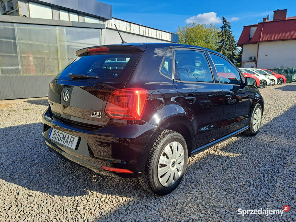 Volkswagen Polo 12 TSI SALON 100 bezwypadkowy 1 isofix mazowieckie Warszawa