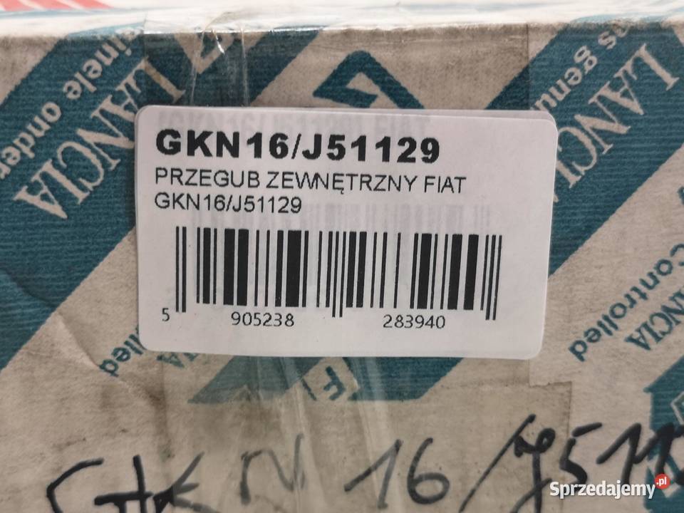 PRZEGUB PÓŁOSI LEWEJ FIAT PANDA 2004 14 13 JTD