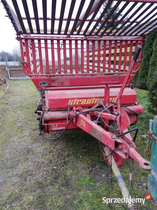 Przyczepa samozbierająca marki Strautmann mazowieckie Szydłowiec