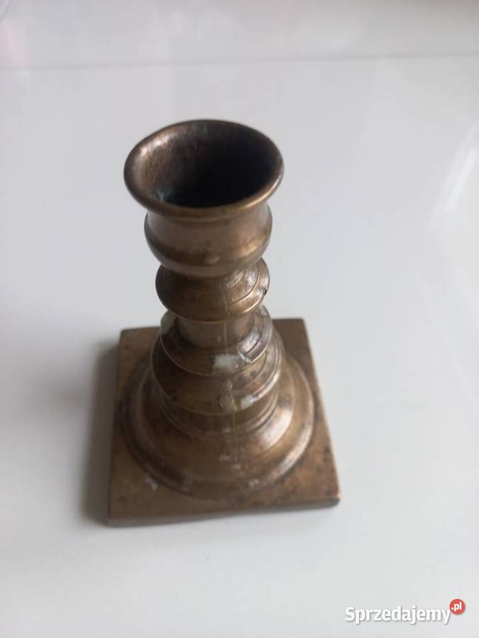 Świecznik mosiężny Toruń