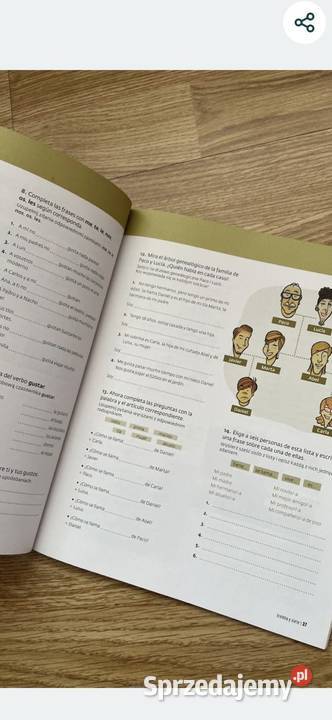 Sprzedam książkę i ćwiczenia do hiszpańskiego Słomniki