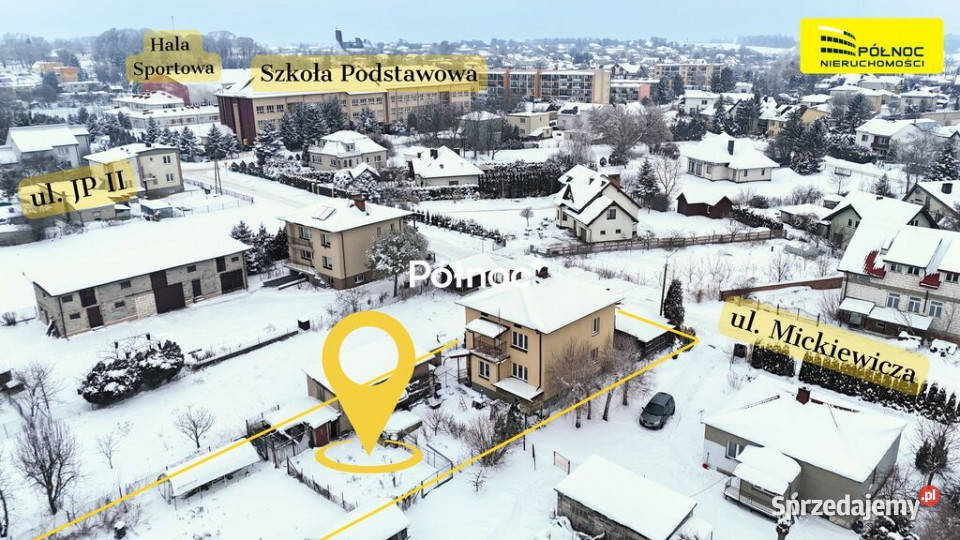 Przestronny i funkcjonalny dom w centrum pustak Werbkowice