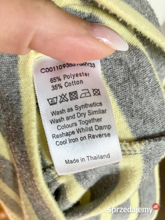 Wygodny sweter bluza paski Bm Casual XL oversize