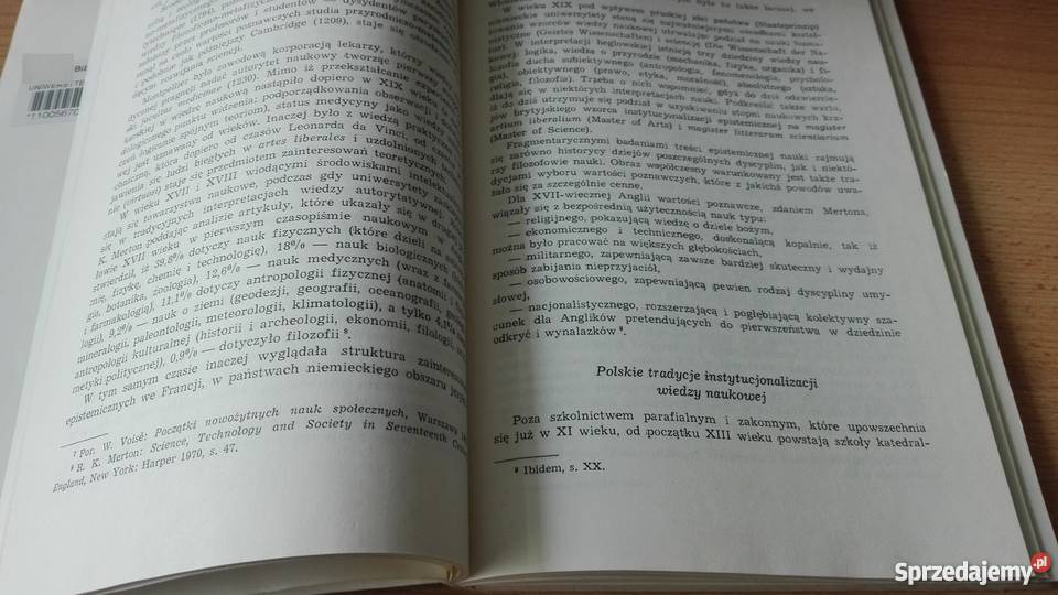 Społeczne wartości nauki Salomea Kowalewska Książki naukowe i popularnonaukowe Gdańsk