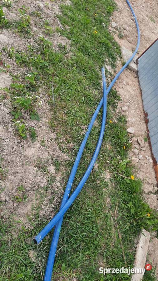 Rura do wody niebieska 40x37 PE100 9mb 2mb Świdnik sprzedam