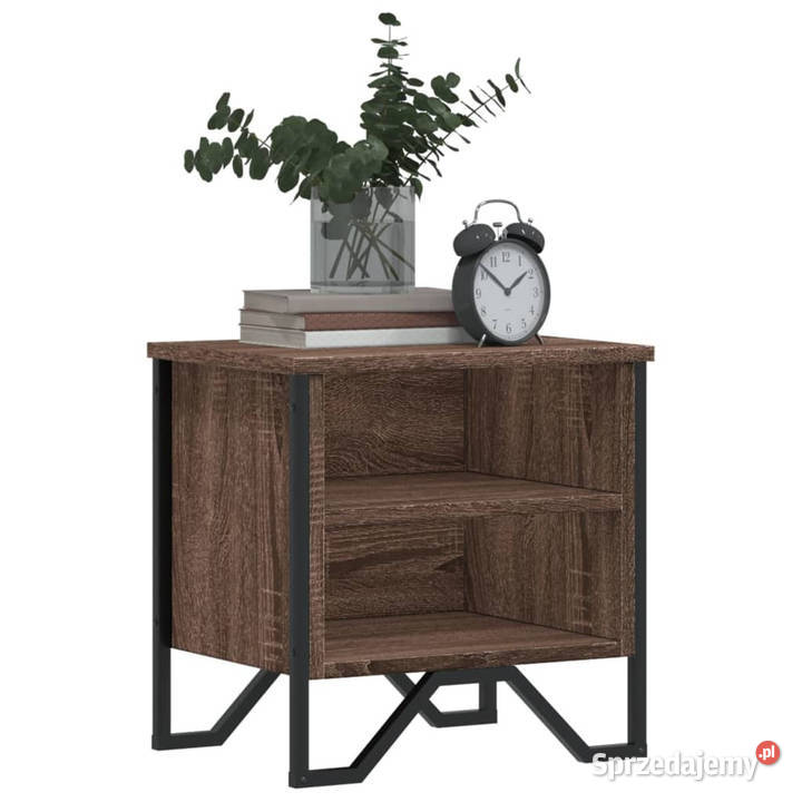 Szafka nocna brązowy dąb 40x30x40 materiał Warszawa