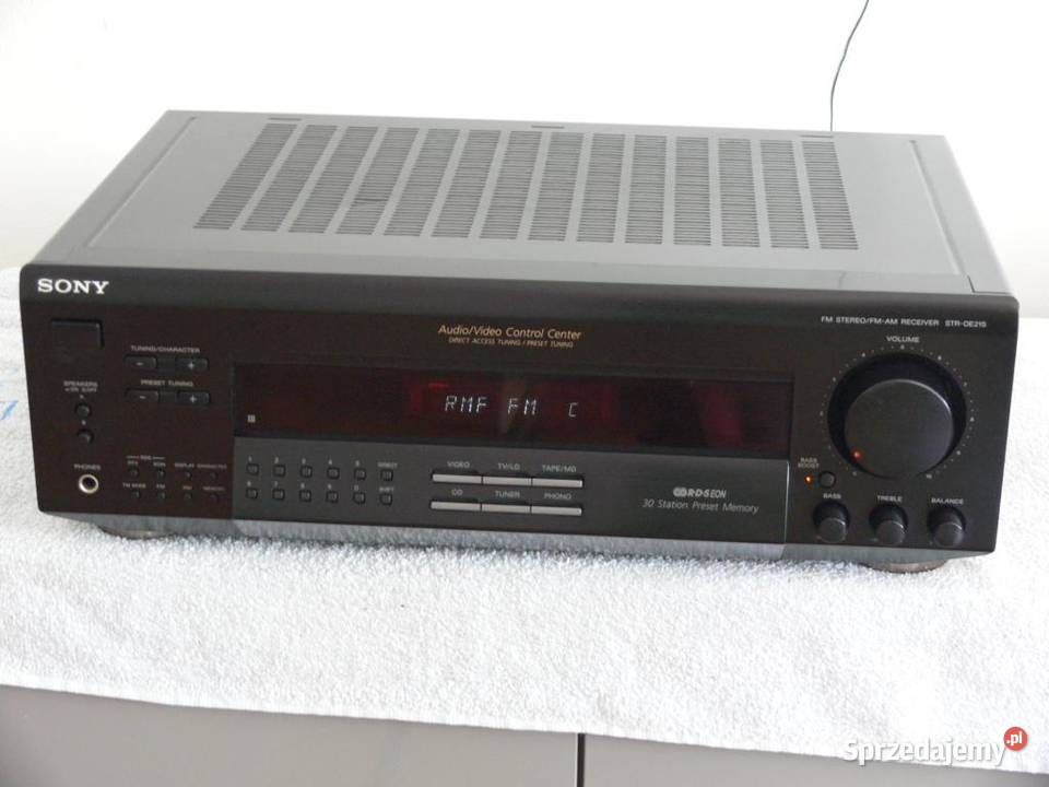 Amplituner Sony STRDE215 RDS mocny i sprawny Amplitunery podkarpackie Jasło