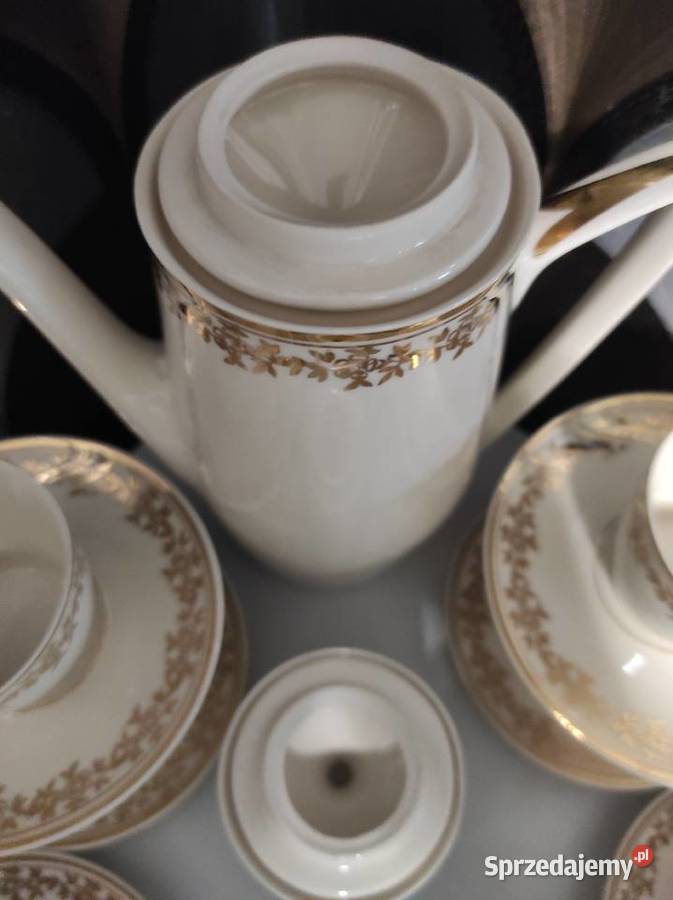 Serwis do kawy Opole porcelana Tułowice 6 osób