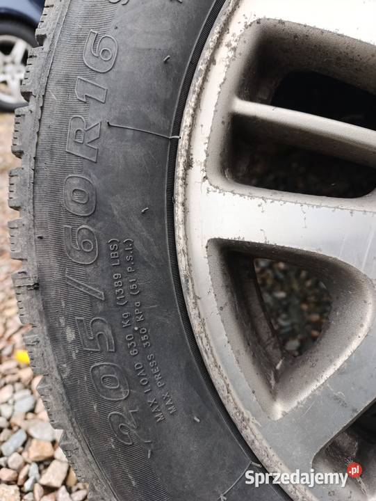 Opony zimowe 2024 alufelgi 5100 subaru małopolskie Myślenice