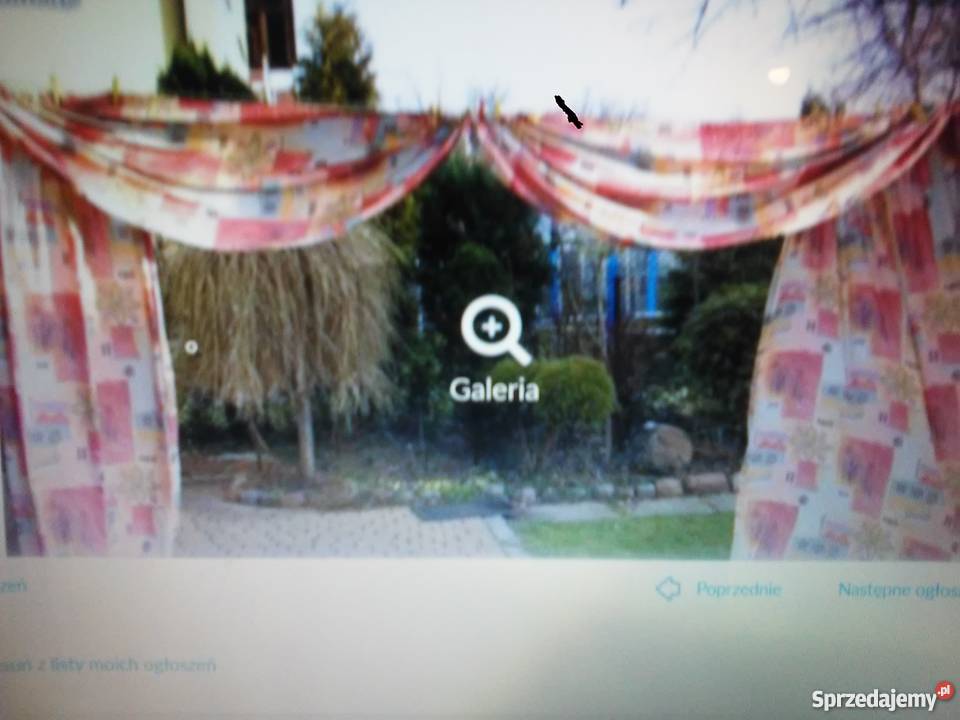 komplet 2 zasłonek 2 lambrekiny Starogard Gdański sprzedam