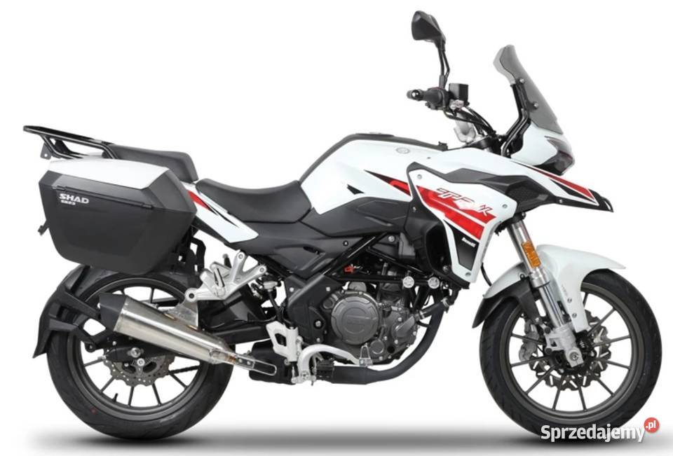 BENELLI TRK125 TRK 251 KUFRY BOCZNE STELAŻ KPL