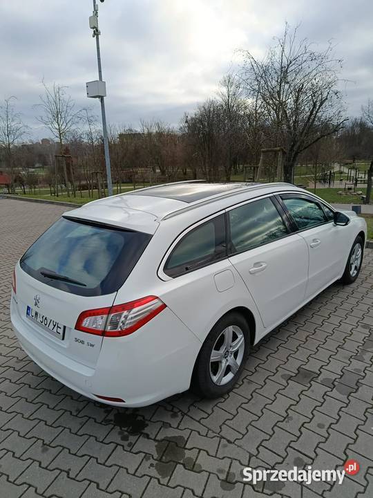 Peugeot 508 SW biała perła nowy rozrząd Włocławek sprzedam