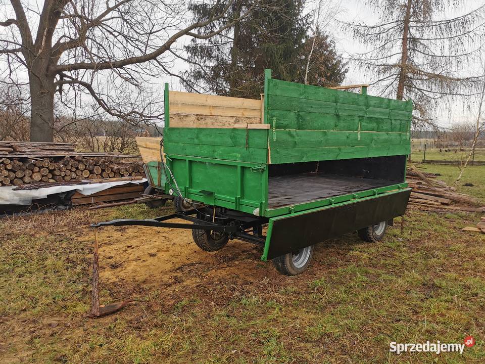 Przyczepa rolnicza Sanok w45 łódzkie Prusicko sprzedam