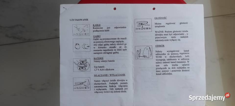 Bezprzewodowe słuchawki SHENNEISER HDR 110 Rudziniec