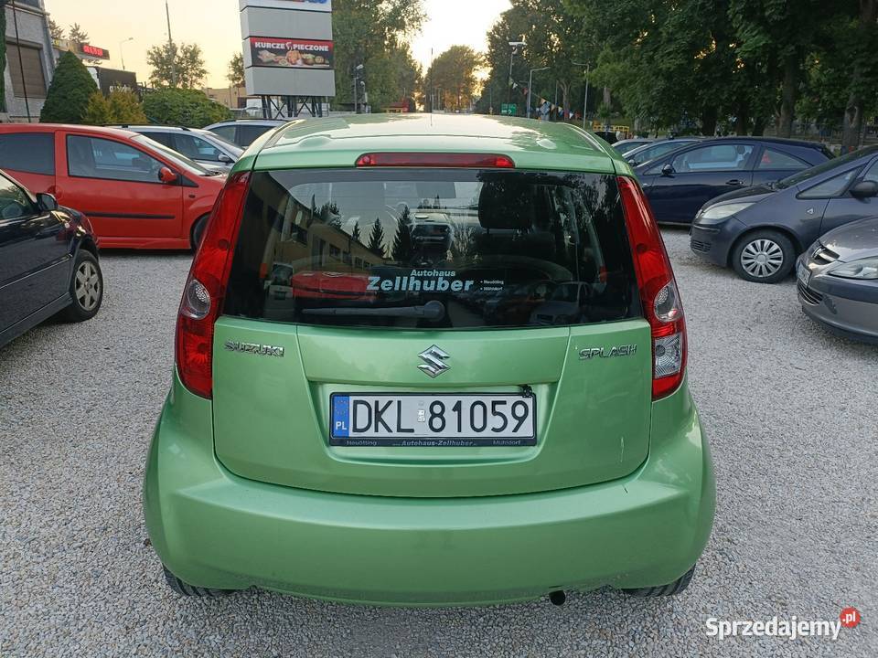 Ładny Suzuki Splash 10 klimatyzacja kamery Nowe Kłodzko