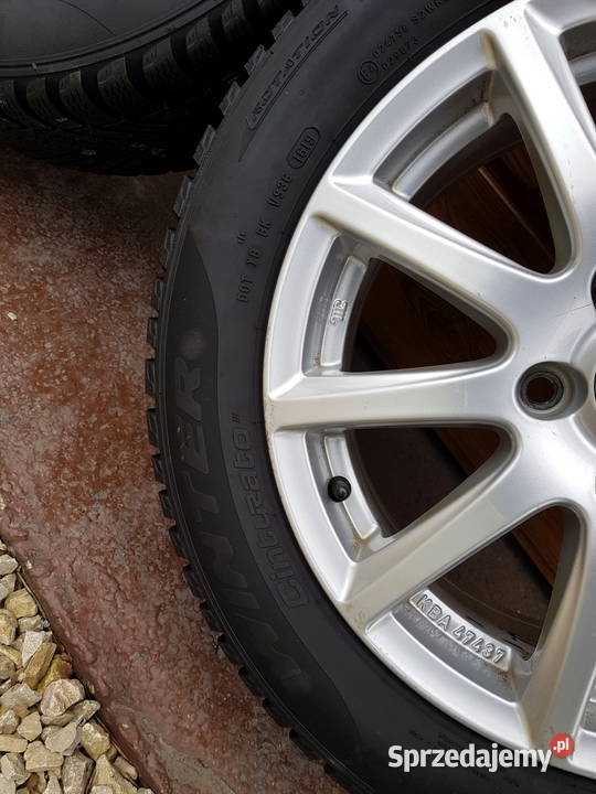 Koła Zimowe Alufelgi 5X112 Opony 2055516 PIRELLI śląskie Sosnowiec