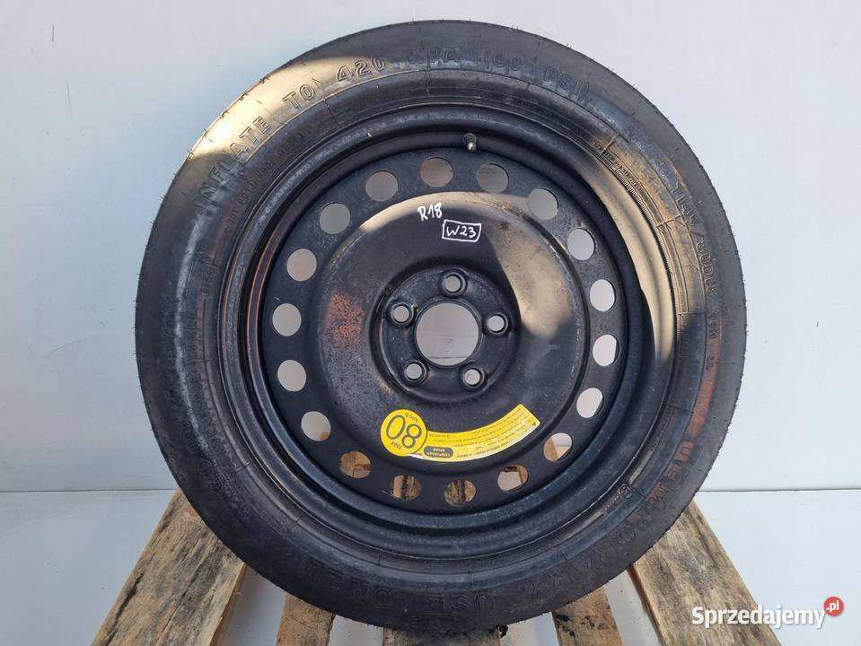 KOŁO DOJAZDOWE Chrysler 300C dojazdówka 14580 Chełm