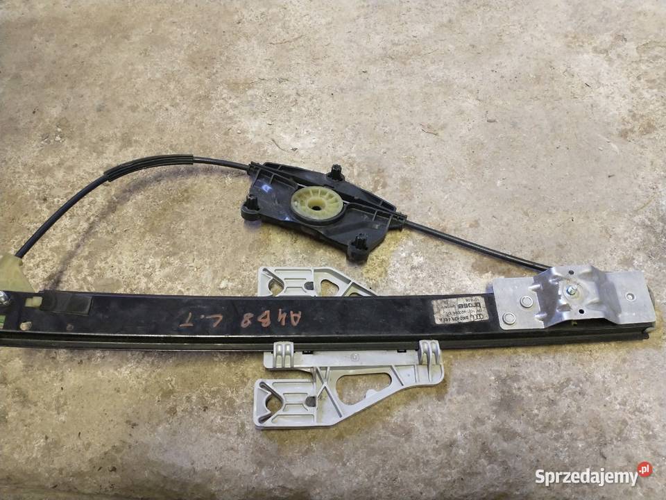 Mechanizm podnośnik szyby lewy tył Audi A4 B8 Nowy Sącz