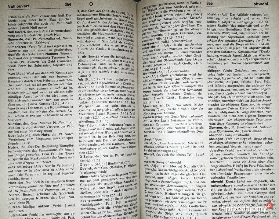 Wrterbuch der Sprachschwierigkeiten Joachim Rok wydania 1984 Chełm
