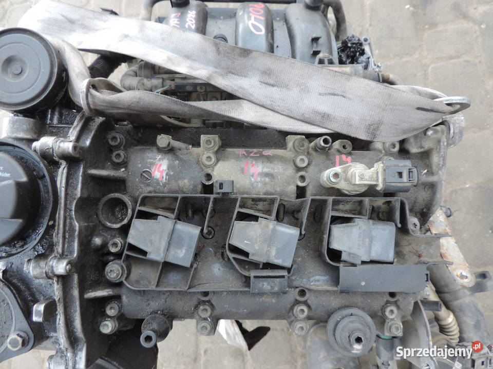 SILNIK AZQ VW POLO 9N 12 12V małopolskie Nowy Sącz