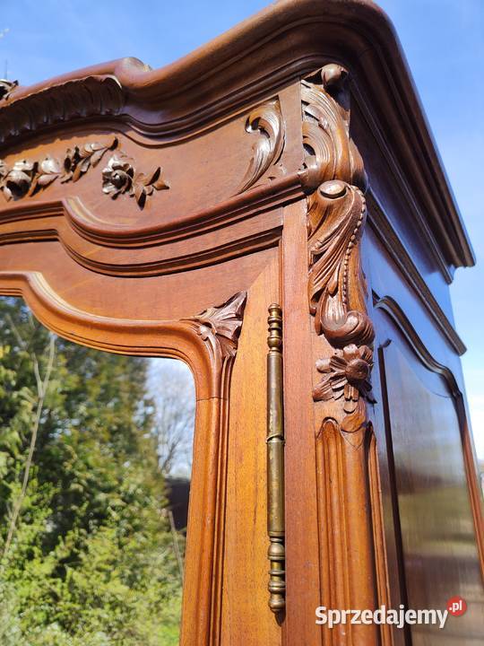 Francuska szafa bieliźniarka Rokoko antyk XIX Meble Gdynia sprzedam