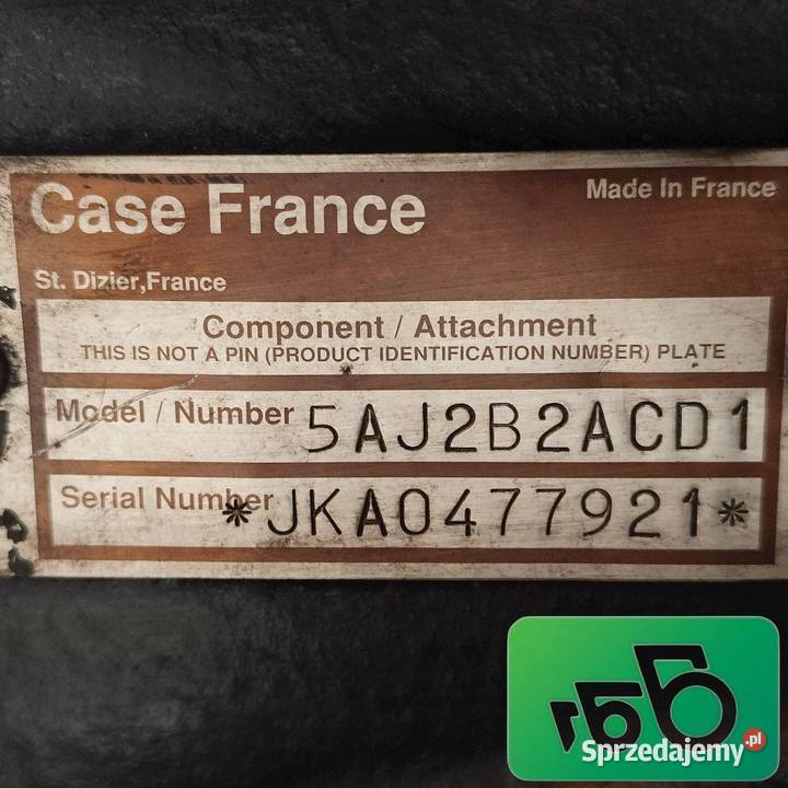 Obudowa skrzyni biegów 222659A4 304328A1 Case MX wielkopolskie Wilkowo