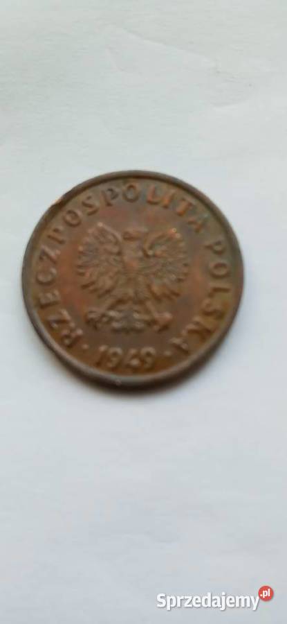 Moneta 5 gr 1949 śląskie