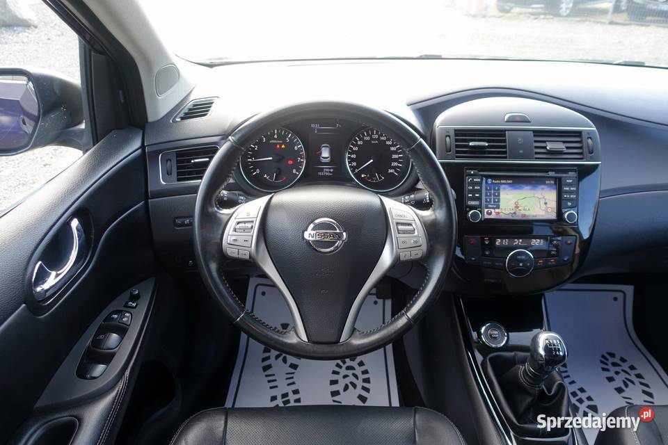 Nissan Pulsar 12 116 Tekna KSerwisowa Wymieniony kurtyny powietrzne Buczkowice