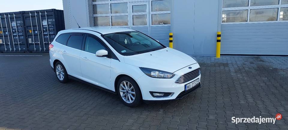 Ford Focus 2015 Titanium Salon Polska światła przeciwmgielne Ostrów Mazowiecka