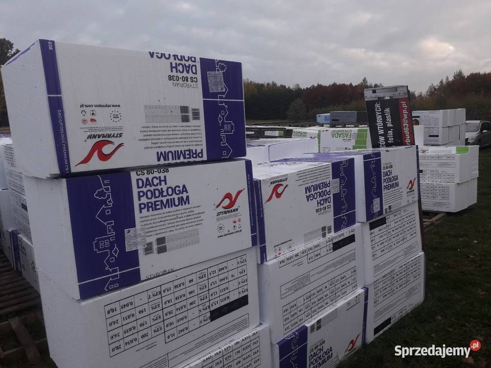 Styropian podłogowy EPS 80 038 9450 paczka Karmanowice