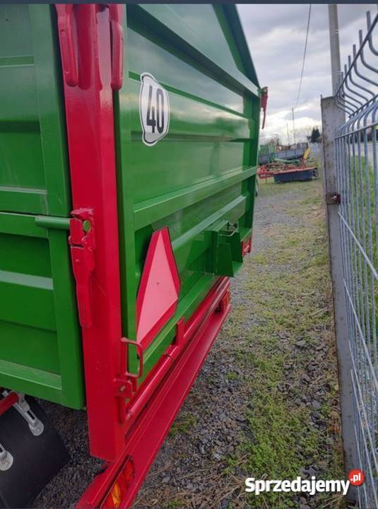 Przyczepa Tandem 3 stronny wywrót nieuszkodzony opolskie