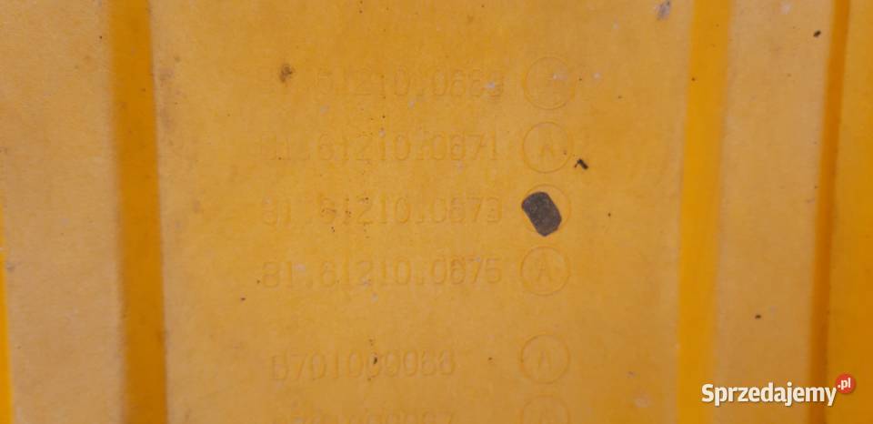 MAN TGS TGA BŁOTNIK KOŁO LEWY ORYGINAŁ Bieleń