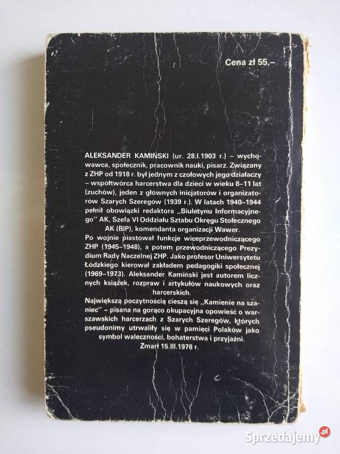 Kamienie Na Szaniec Aleksander Kamiński Gdańsk