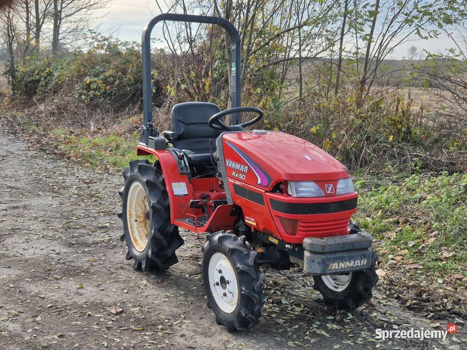 Traktorek traktor YANMAR KE50D 15 44 Małuszyn