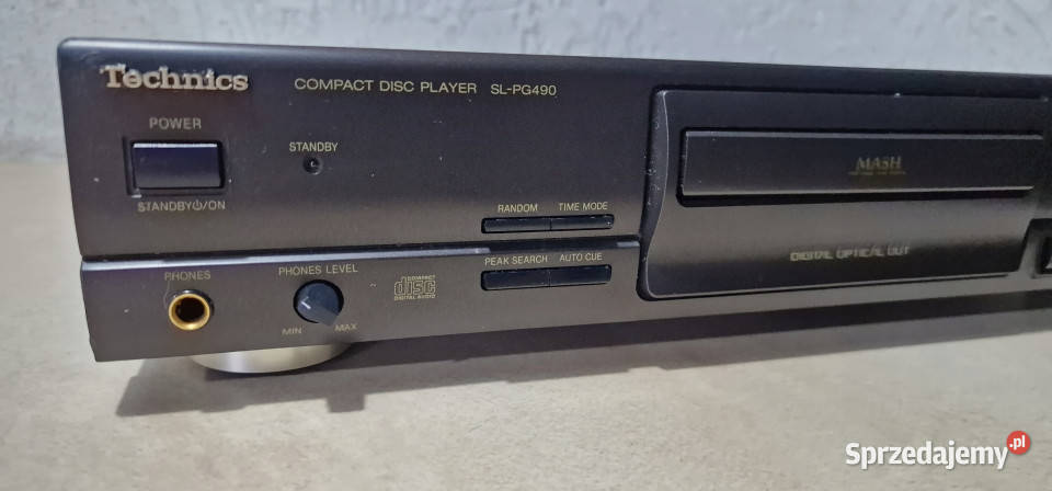 Cd player Technics SL PG 490 SLPG490 odtwarzacz Międzychód